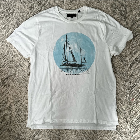 FIVE FOUR GRAPHIC SHORT SLEEVE MEN’S T-SHIRT - Picture 2 of 3